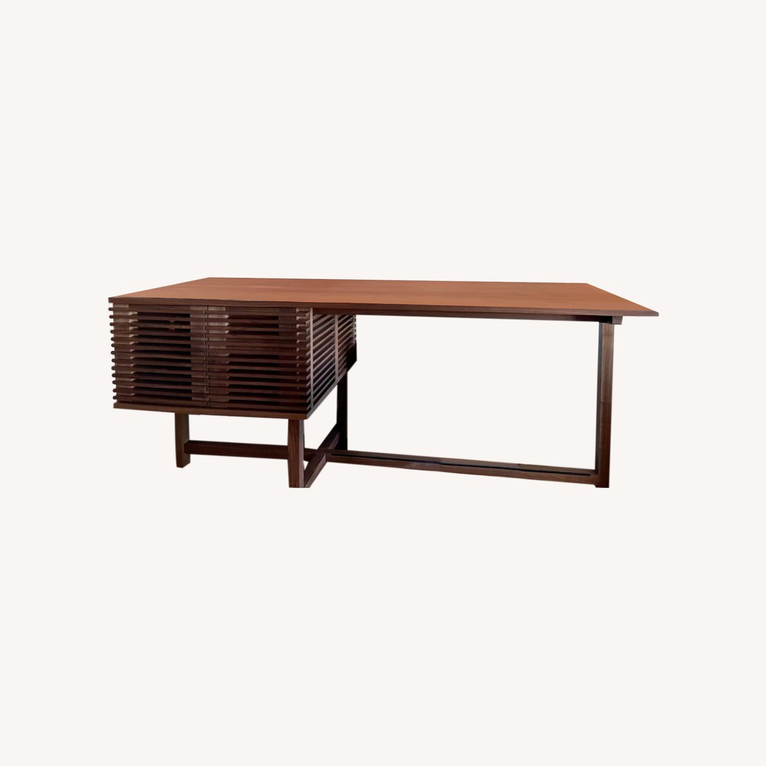 Design Within Reach Line Desk (Walnut) - image-3