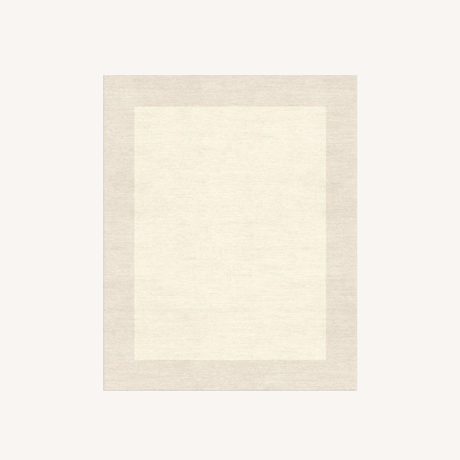 Pottery Barn Henley Wool Rug Ivory - image-0