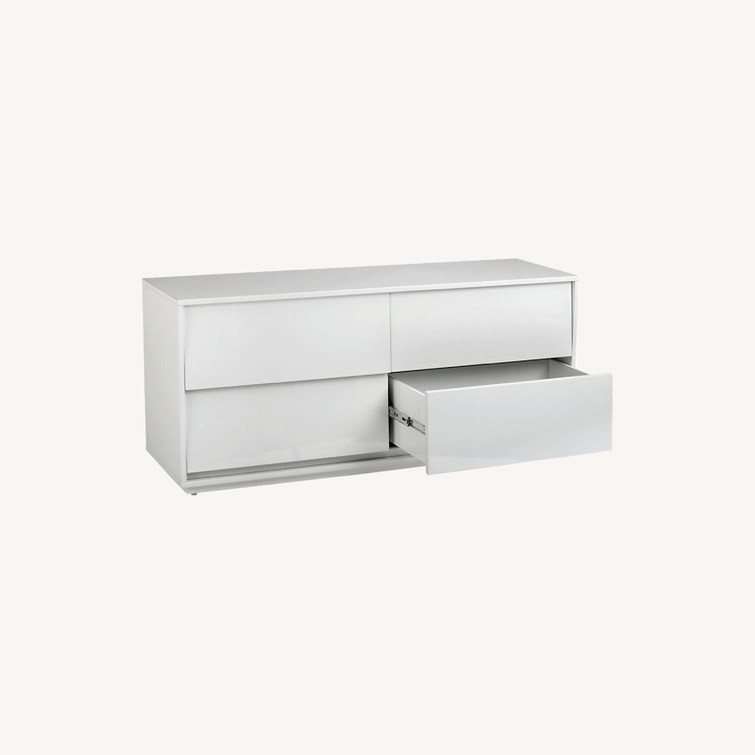 CB2 Sleek Modern Dresser +Drawers AptDeco