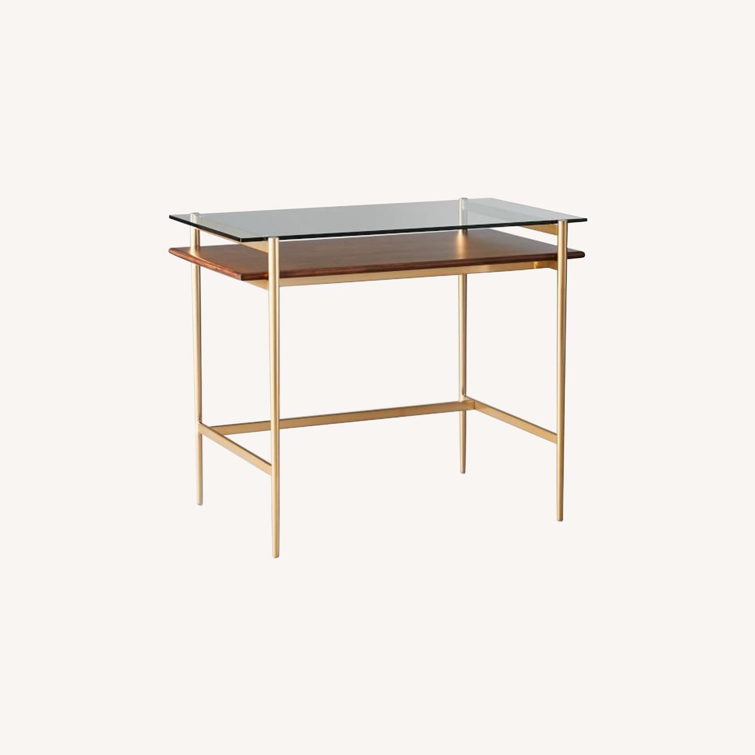 West Elm Mid-Century Art Display Mini Desk - image-0