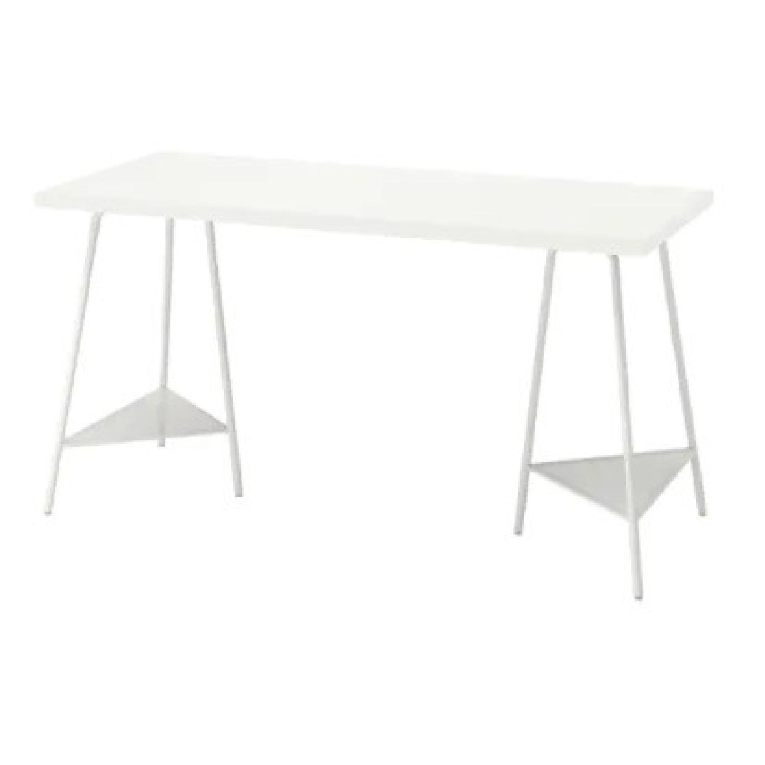 IKEA Gaming Desk With Wire Management - image-4