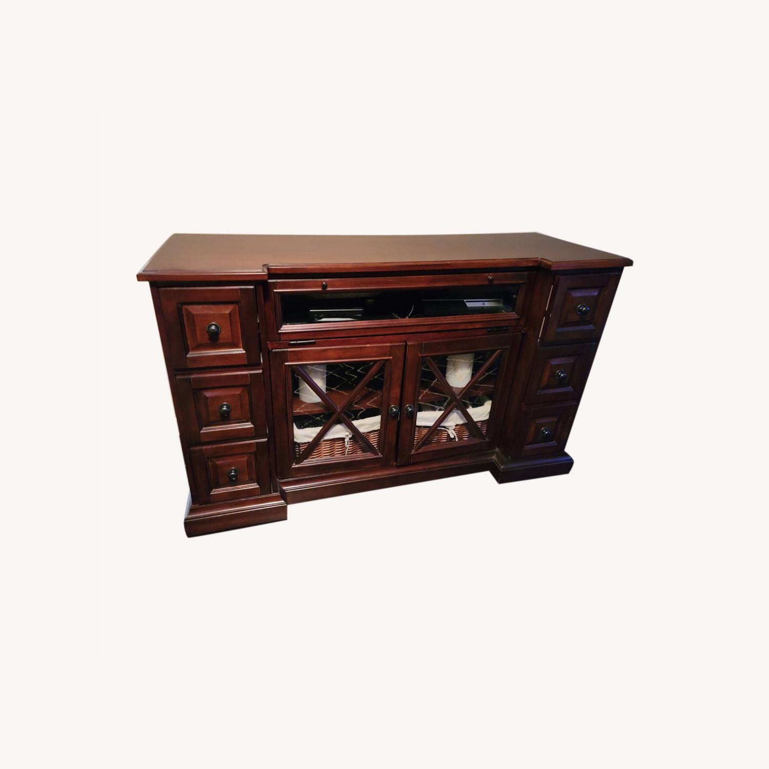 Solid Wood TV Console - image-7