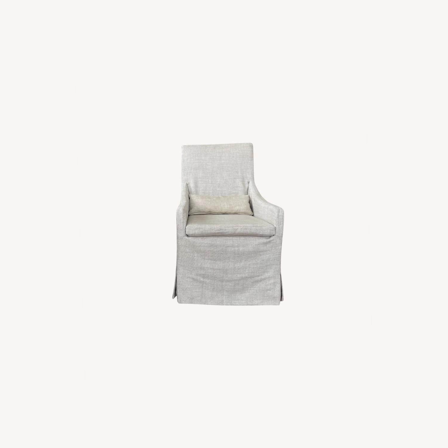 Restoration Hardware Dining Chair with Casters - image-4