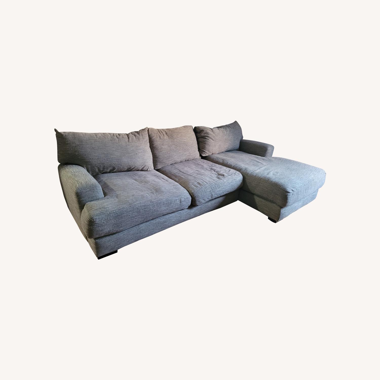Raymour & Flanigan Lounge Couch - image-0
