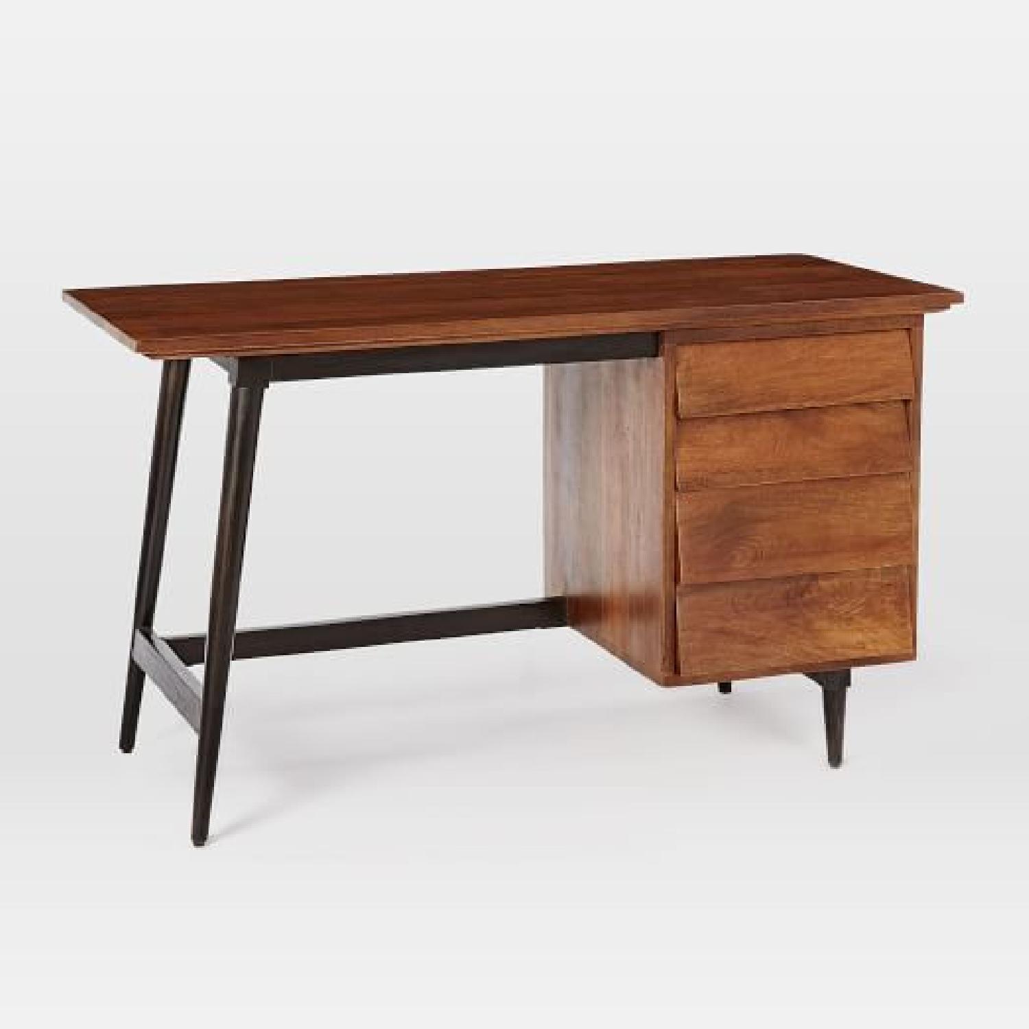 West Elm Lars Mid-Century Desk, Chestnut - image-13