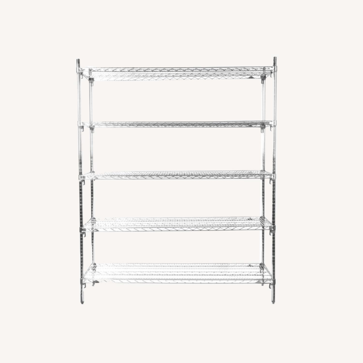 Winco Mfg. Chrome Metro Shelves AptDeco