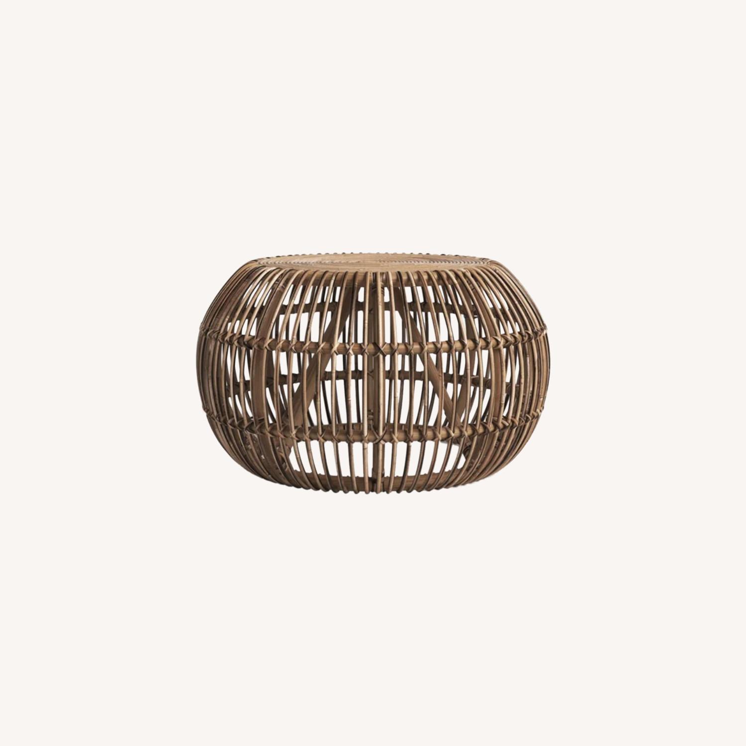 Joss & Main Hand-Woven Wicker Coffee Table - image-4