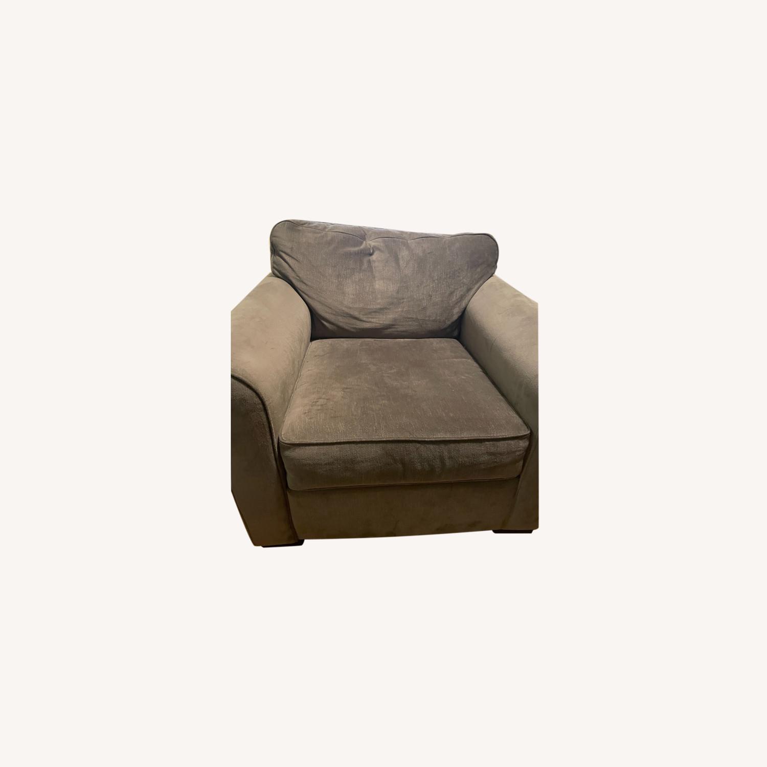 Macy's Grey Chair AptDeco