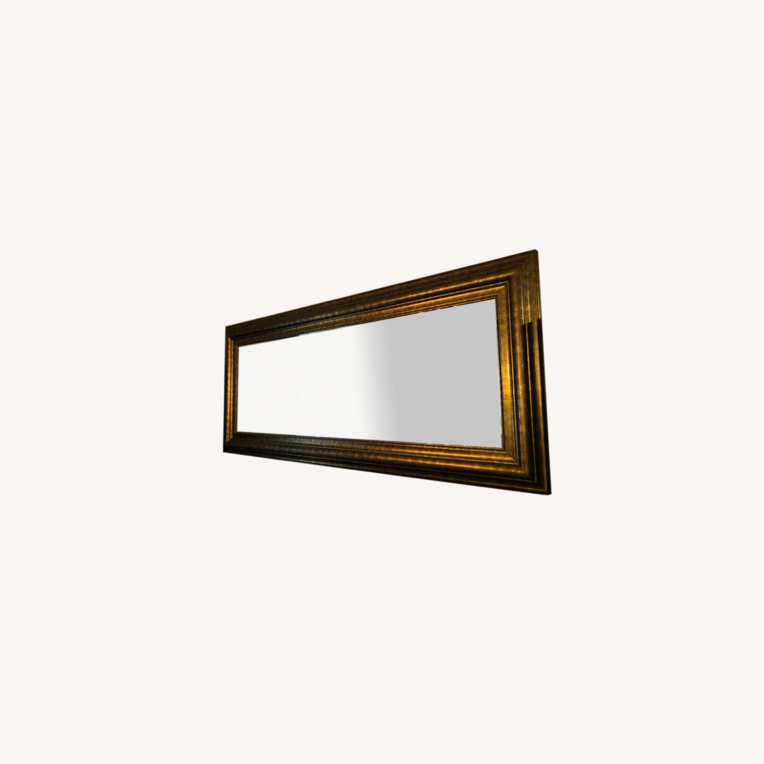 IKEA Large Gold Wall / Floor Mirror AptDeco