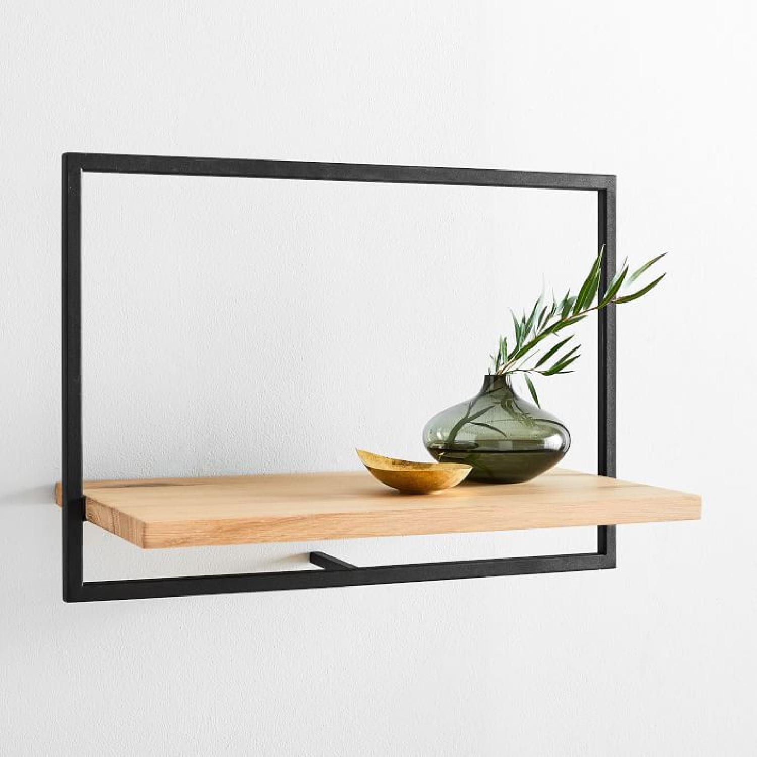 West Elm Shelfmate Long Horizontal Wall Shelf - image-4