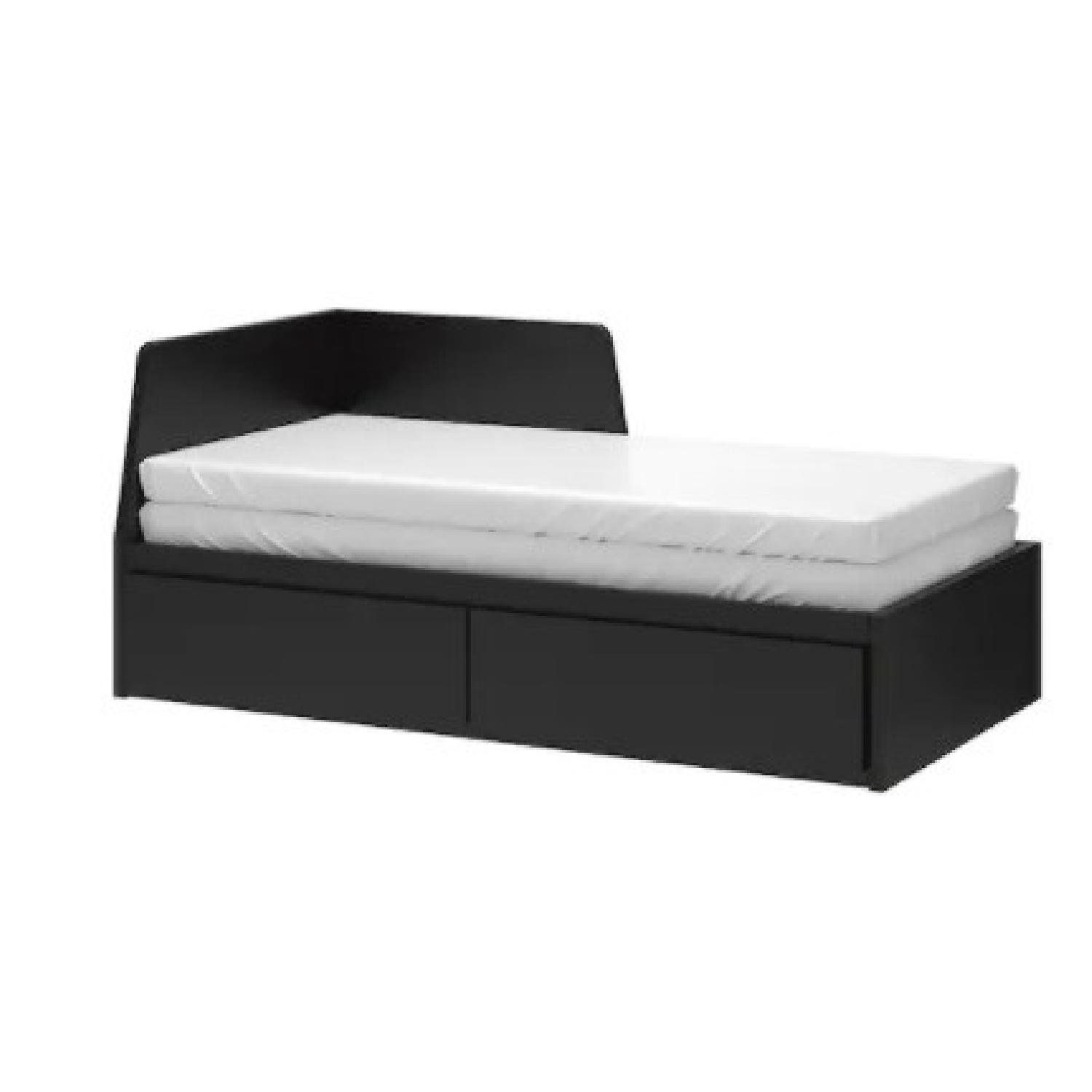 IKEA Flekke Twin Day Bed with Pullout Bed - image-5