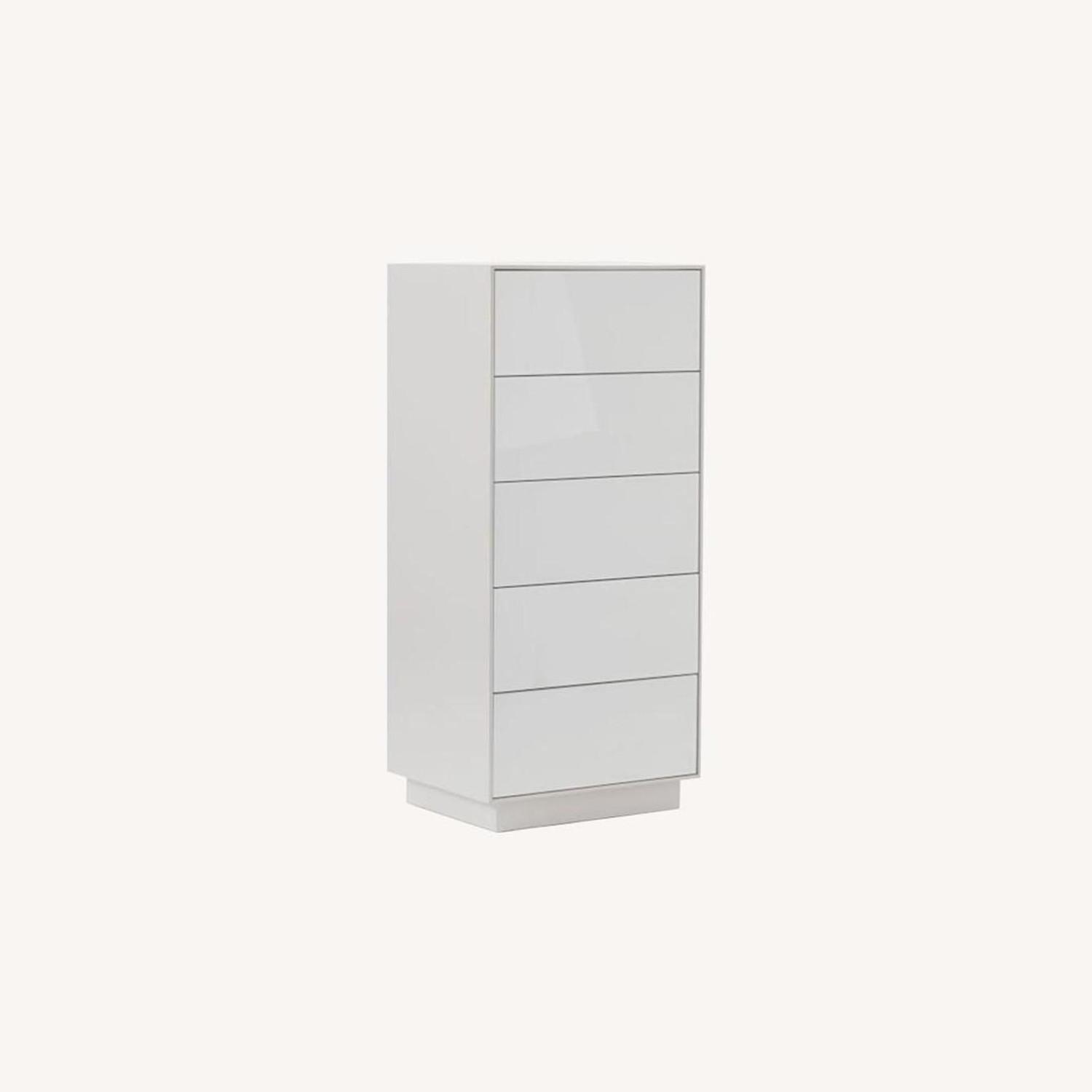 West Elm Emilia 5Drawer Dresser, Haze AptDeco