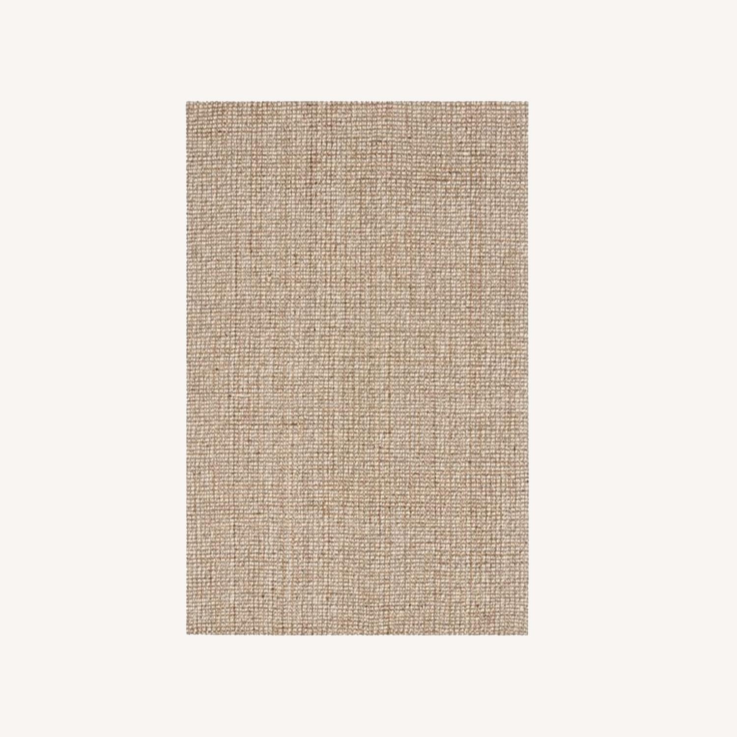 Pottery Barn Chunky Wool/Jute Rug, 5 x 8', Natural AptDeco