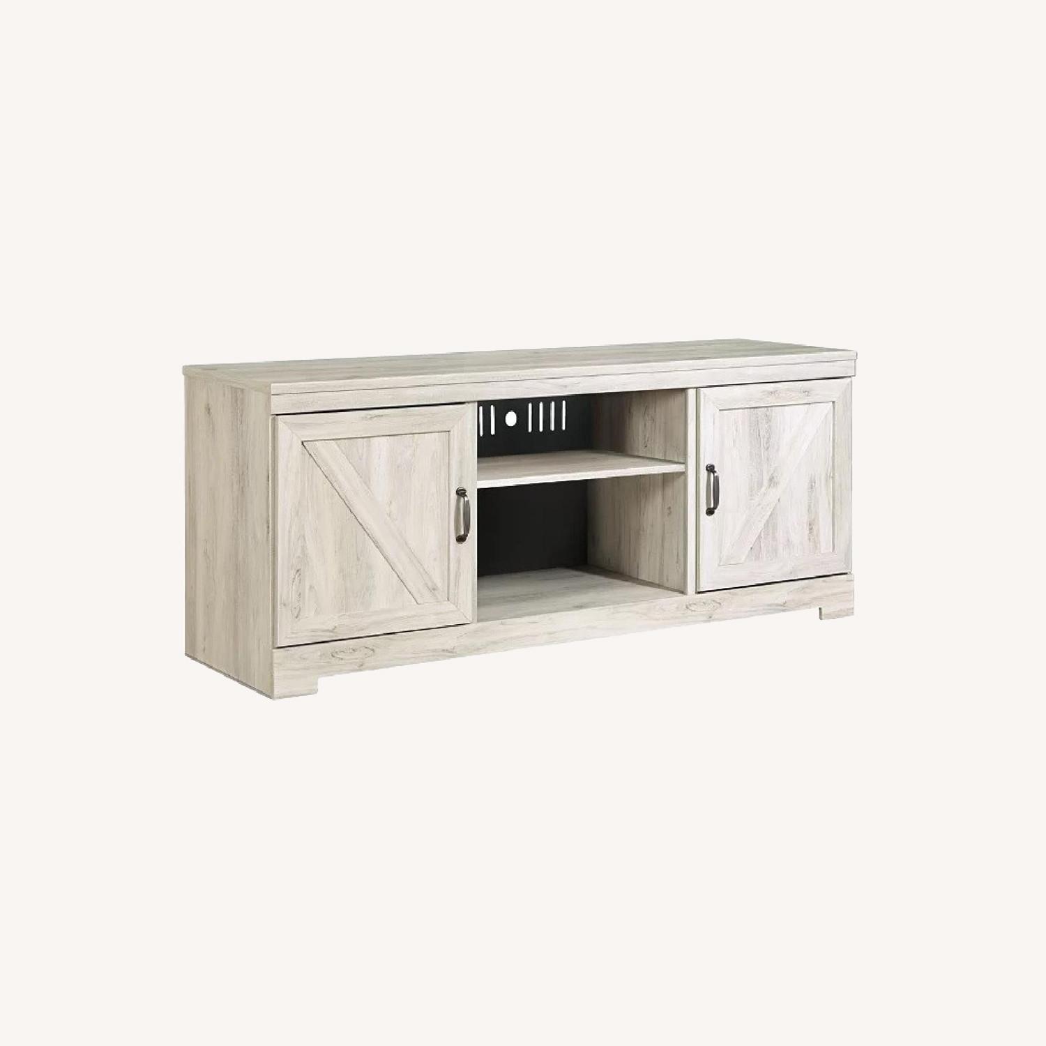 Ashley Furniture Tv Stand 63in White Wash AptDeco