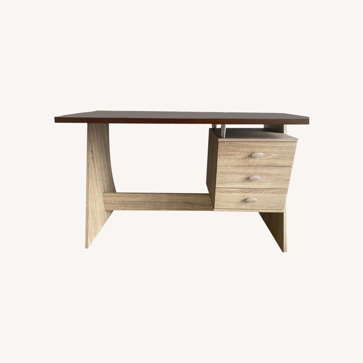 Baxton Studio Parallax Writing Desk - image-0