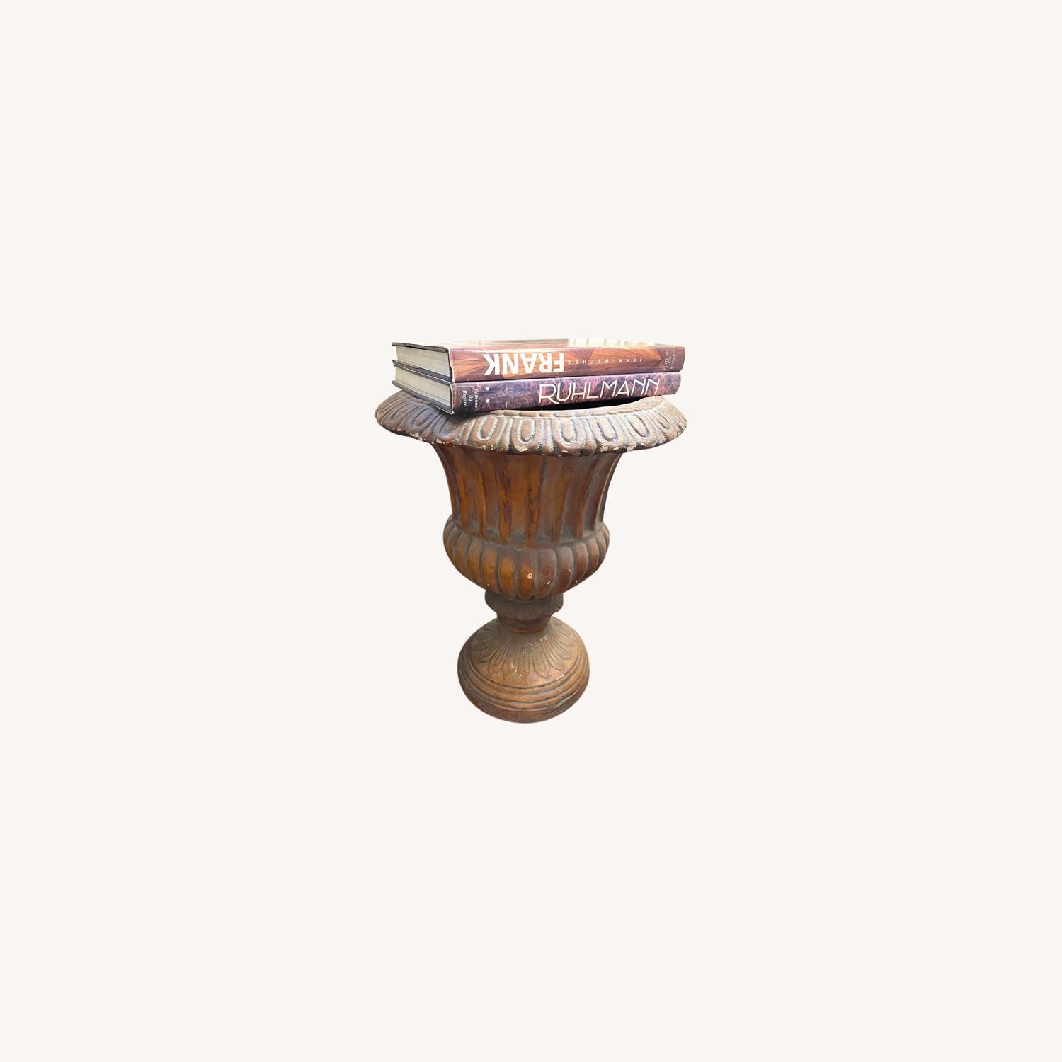 Restoration Hardware Fluted Planter - image-0