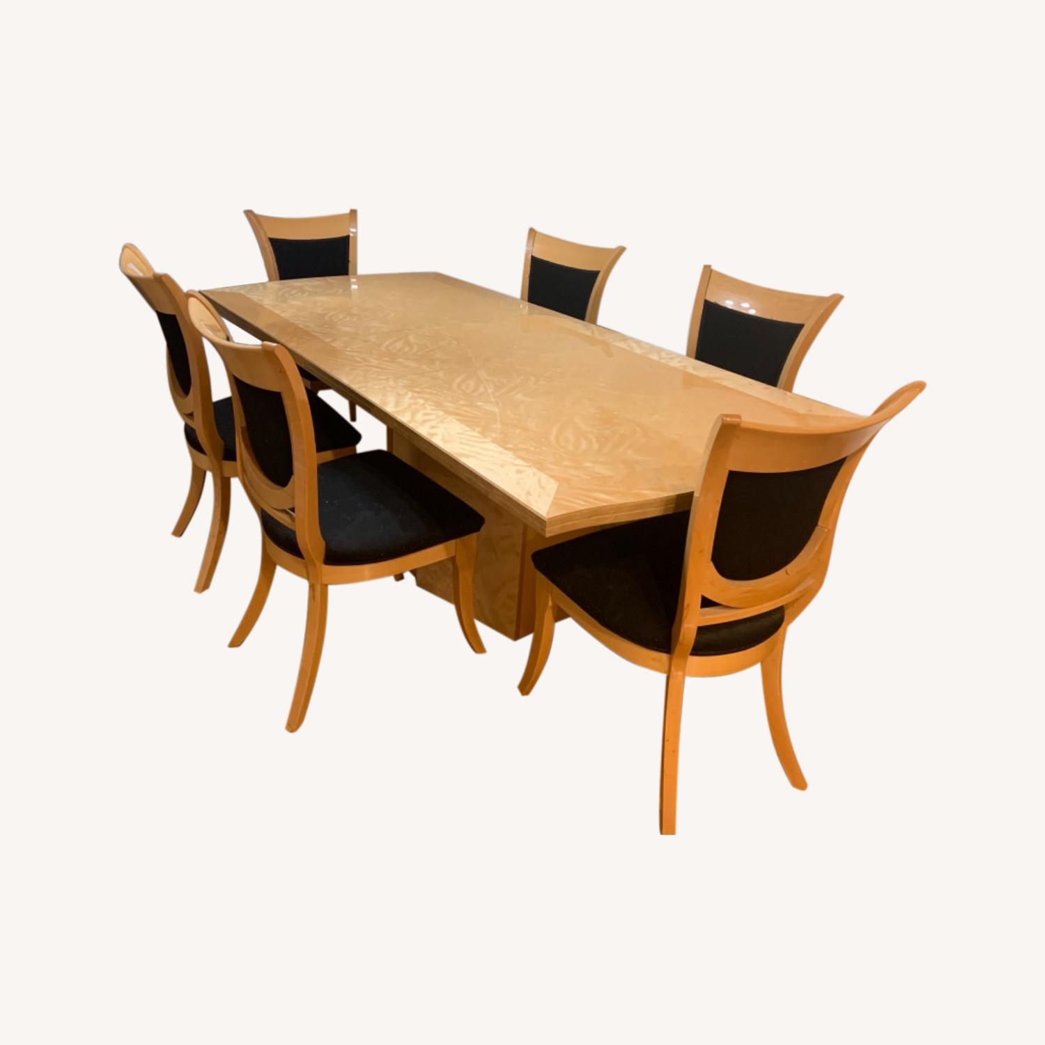 Dining Set 6 Chairs - AptDeco