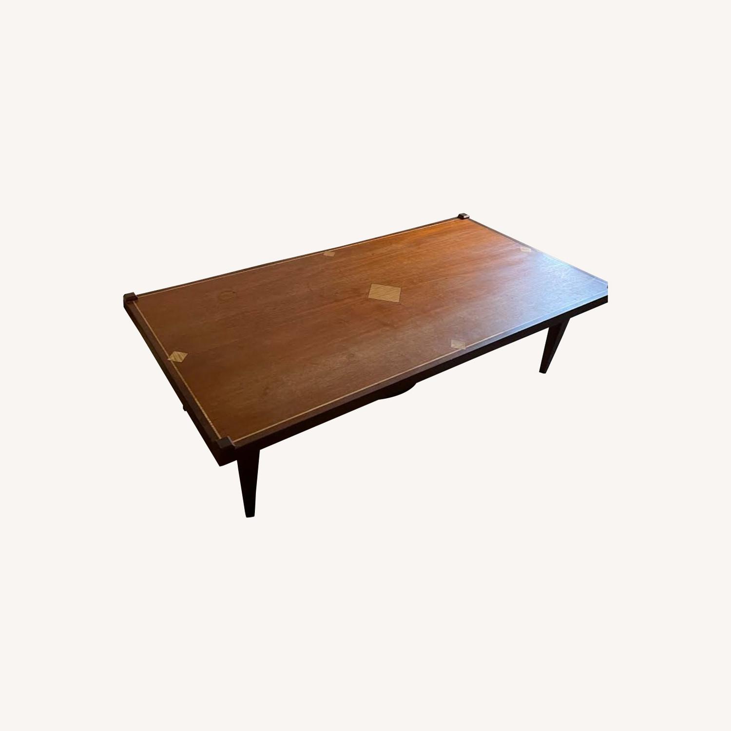 Vintage Hollywood Regency Coffee Table XL - image-0