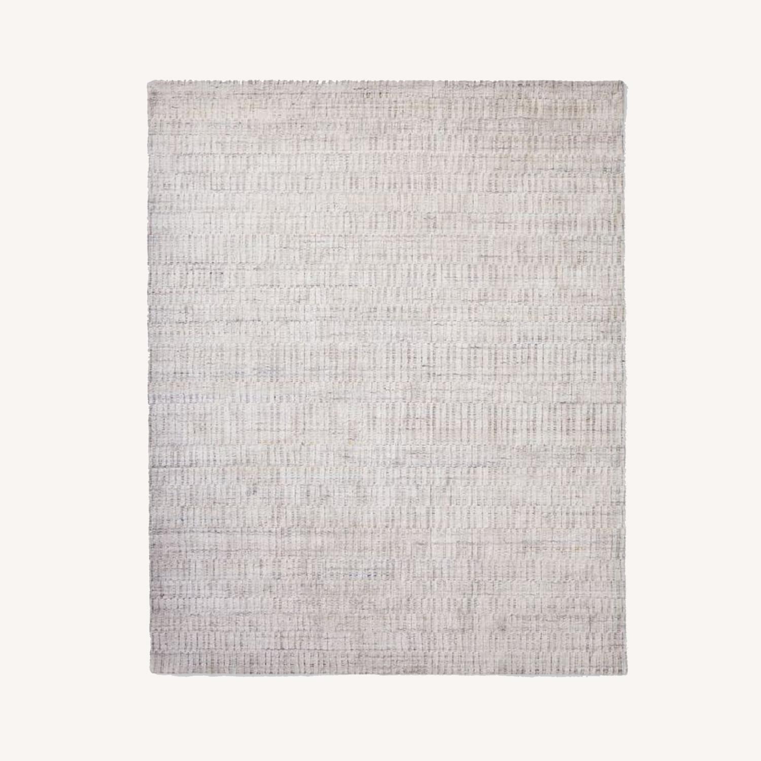 West Elm Shino Rug, 5x8, Frost Gray AptDeco
