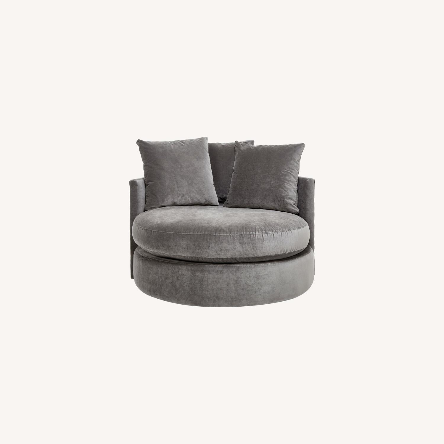 ABC Carpet and Home Swivel Chair AptDeco