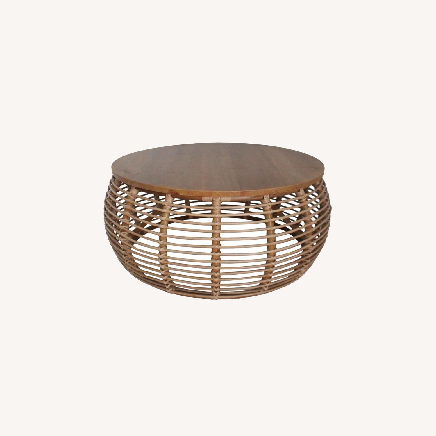 Bamboo Coffee Table - image-0