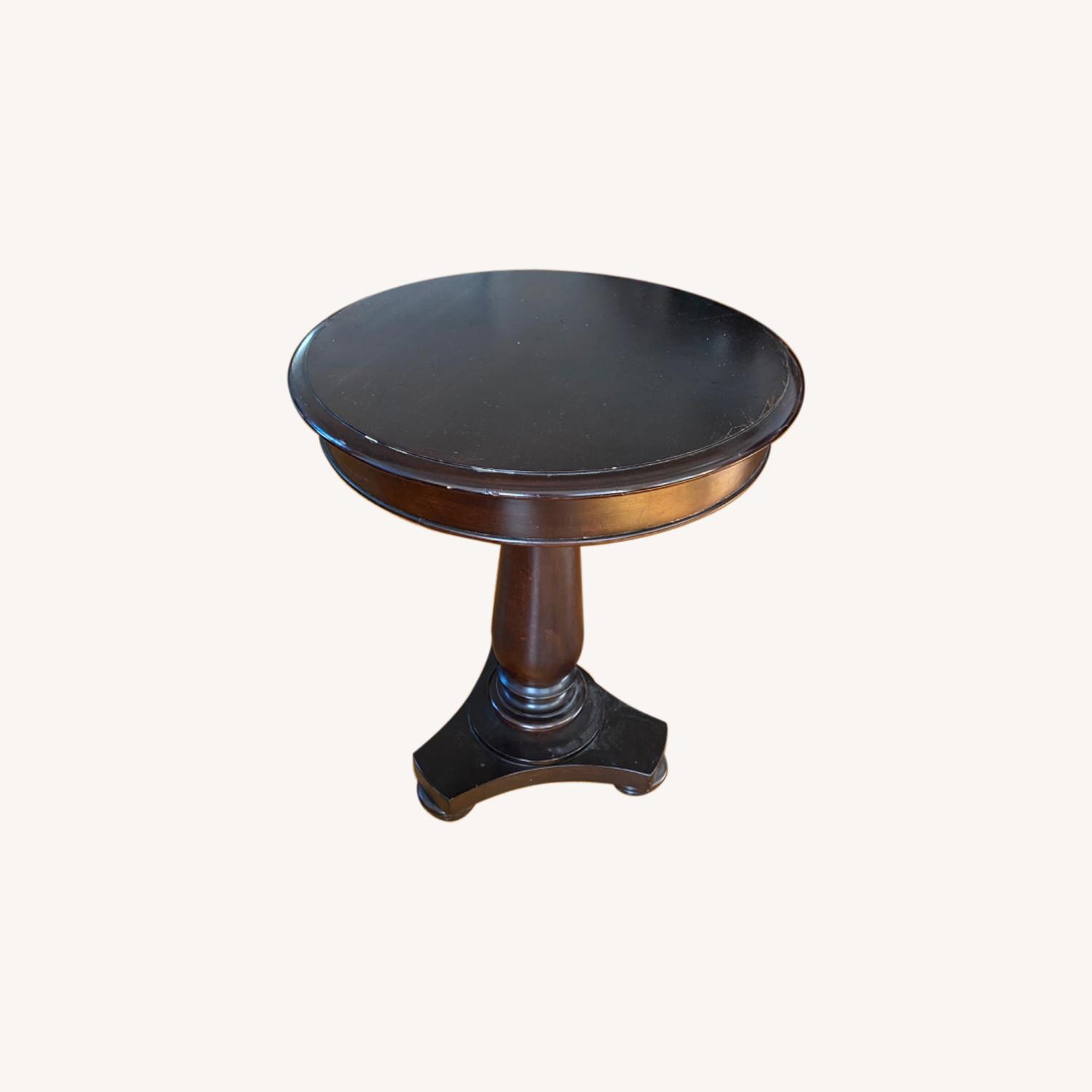 Restoration Hardware Round Side Table AptDeco