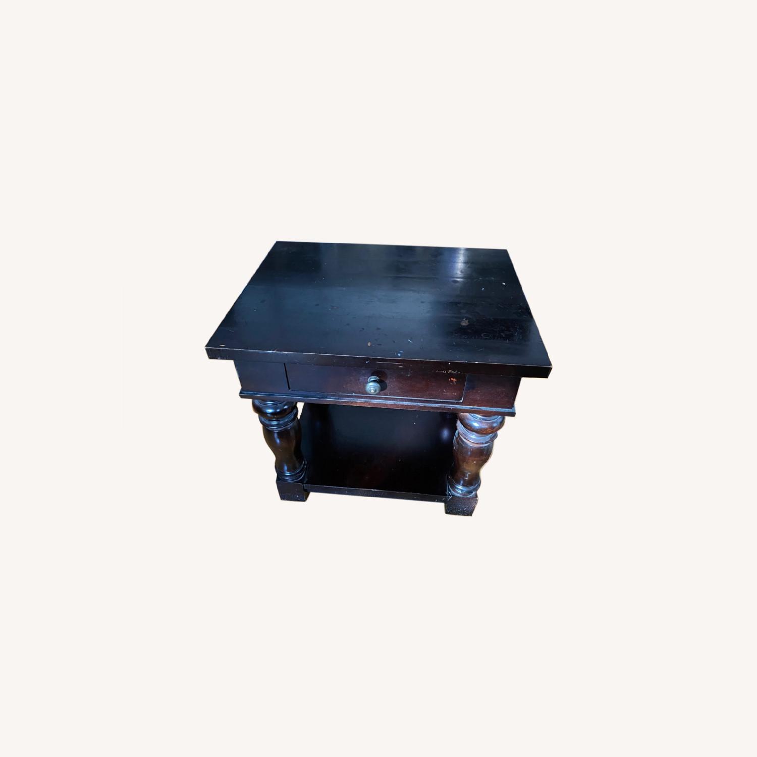 Restoration Hardware Living Room Side Table - image-0