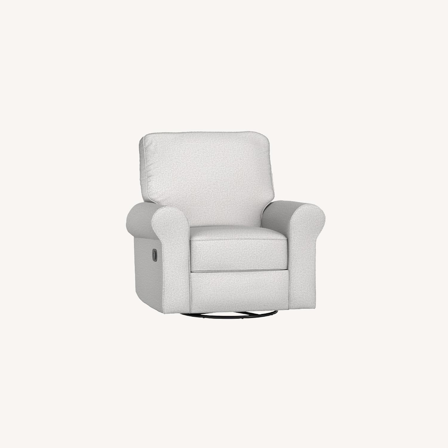 Pottery Barn Comfort Swivel Glider & Recliner AptDeco