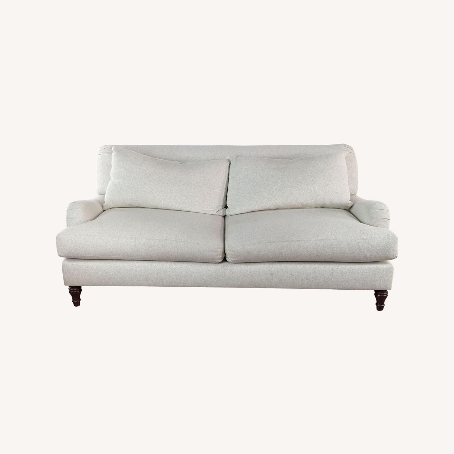 Pottery Barn Carlisle Upholstered Sofa AptDeco