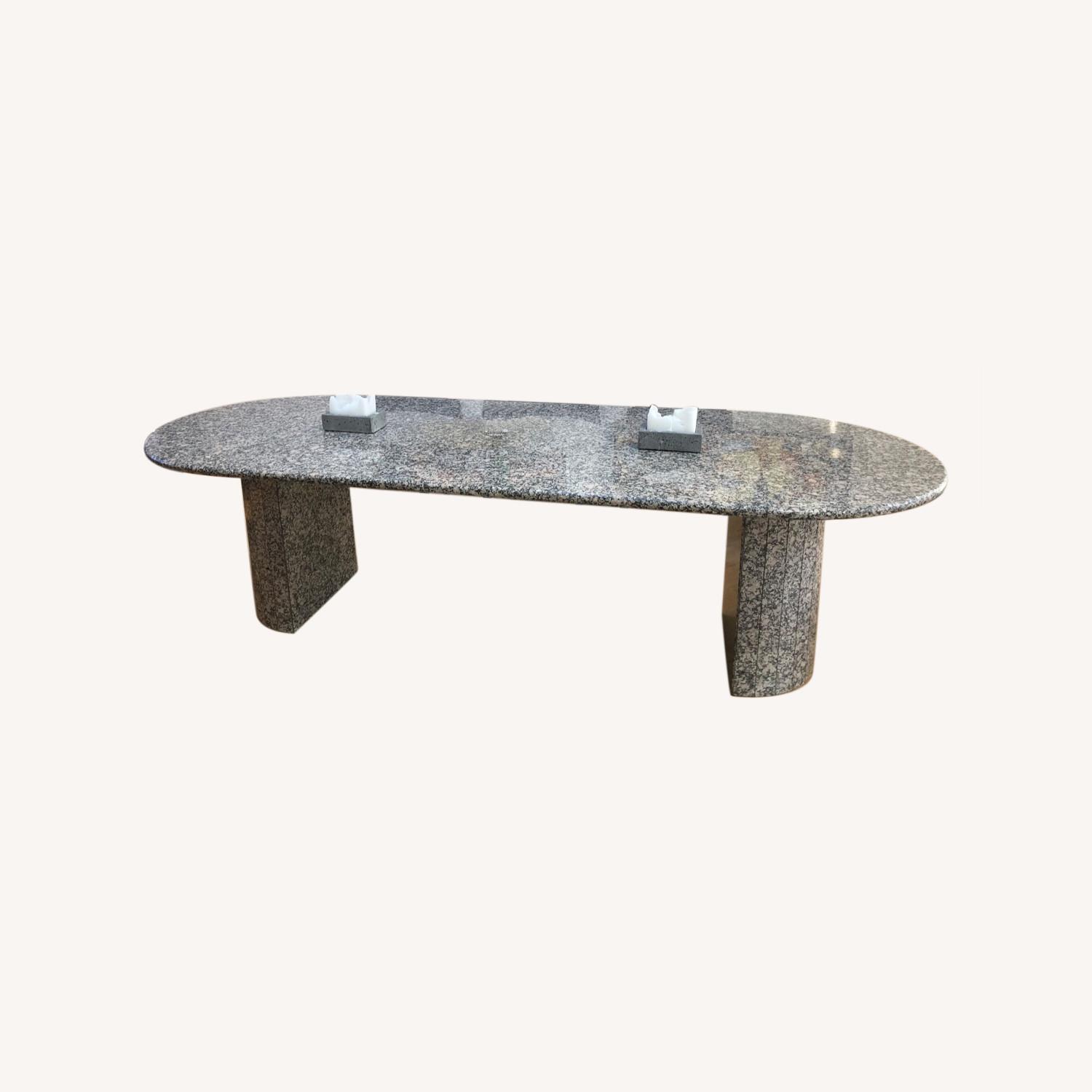Taylor Made Custom Furniture Granite Dining Table - image-0