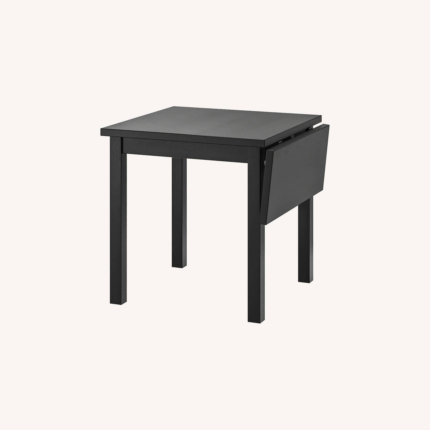 IKEA Black Wooden Dining Table - image-0