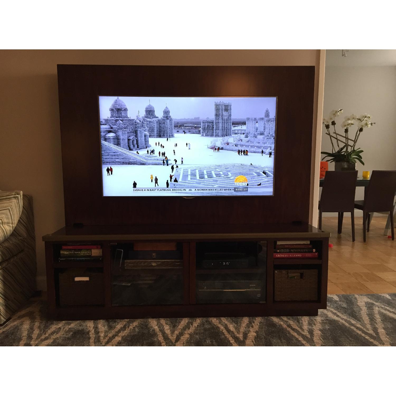 Bernhardt Sold Wood Media Storage/TV Unit - image-1