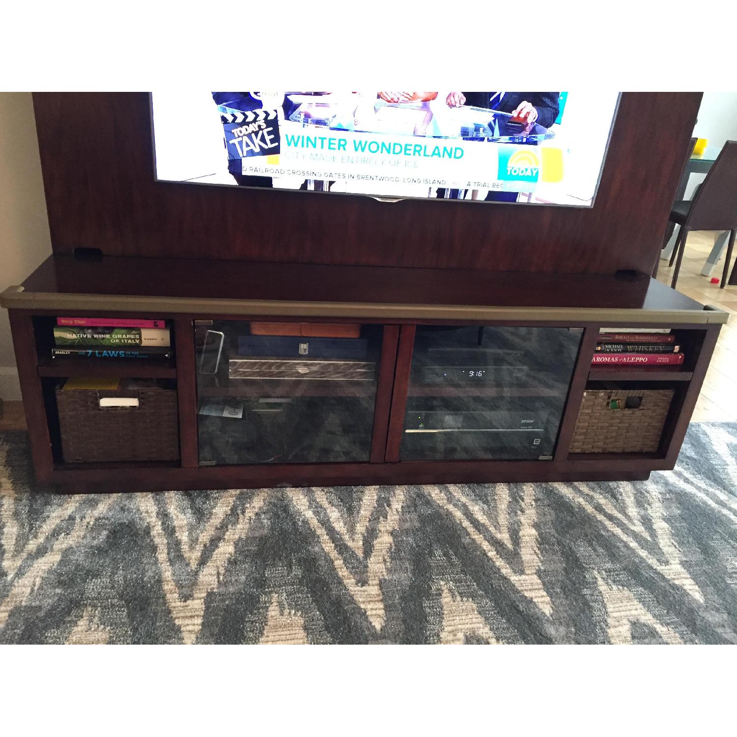 Bernhardt Sold Wood Media Storage/TV Unit - image-4
