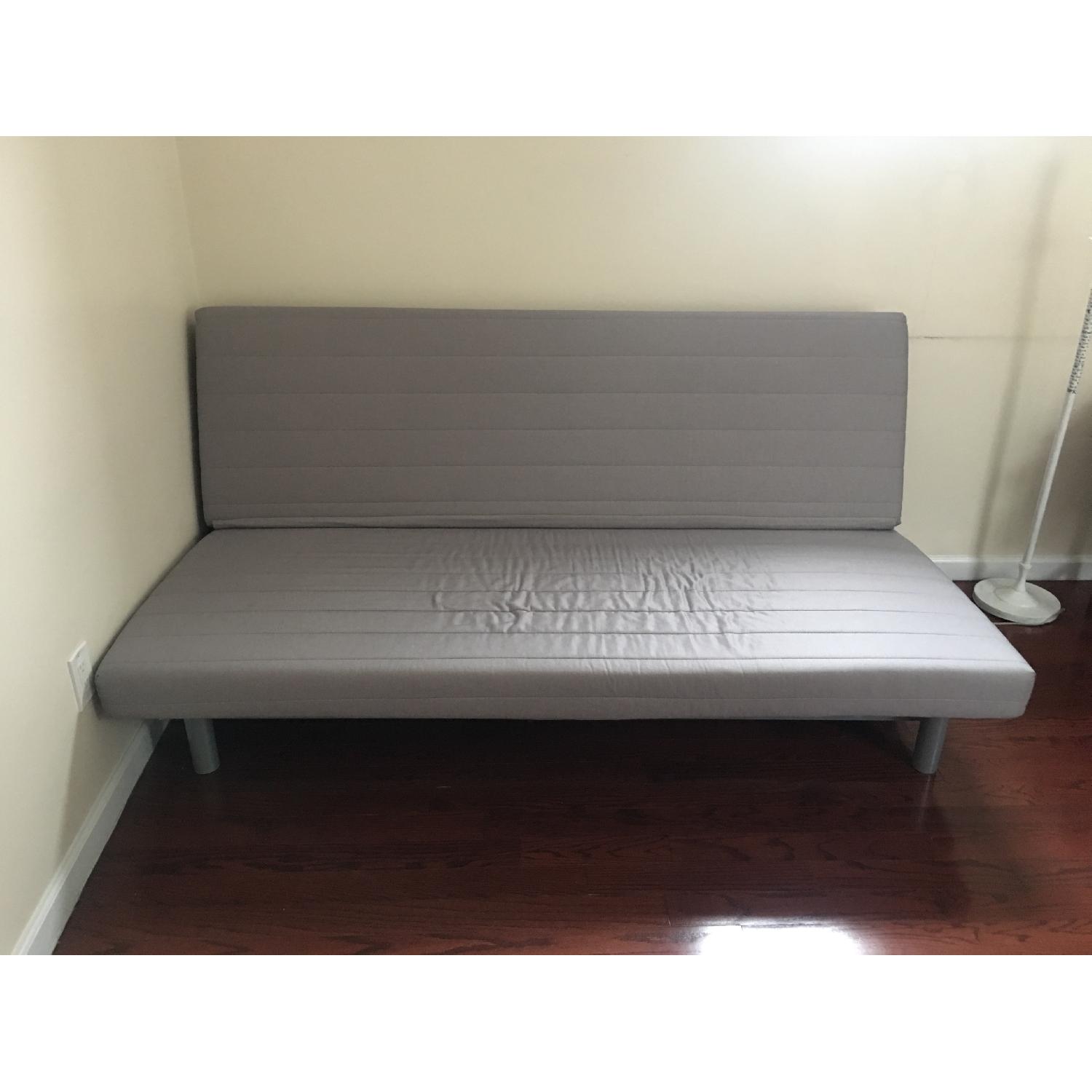 Ikea Grey Sofa Bed - image-1