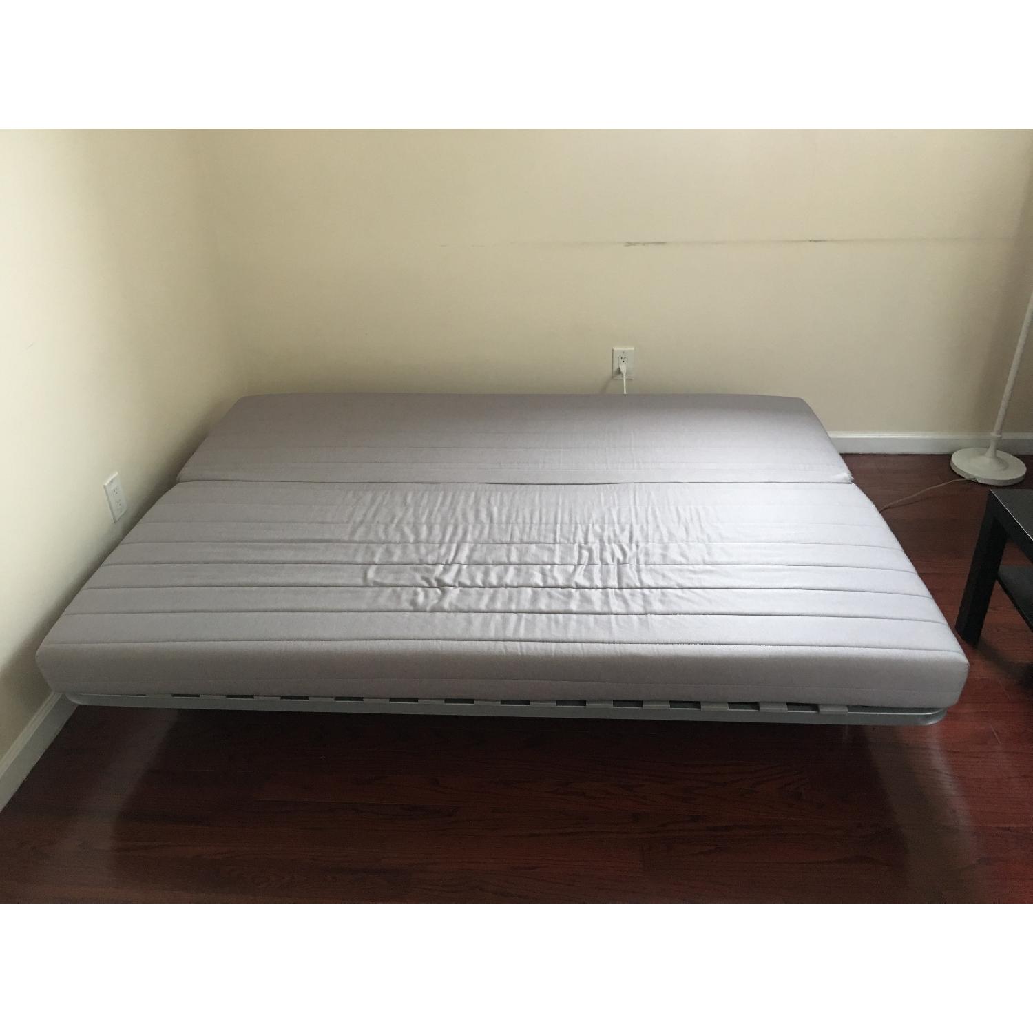 Ikea Grey Sofa Bed - image-3