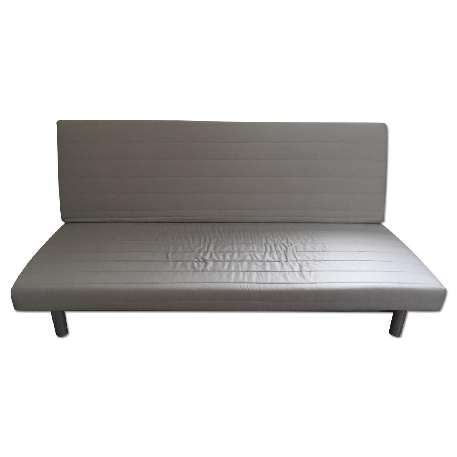 Ikea Grey Sofa Bed - image-0