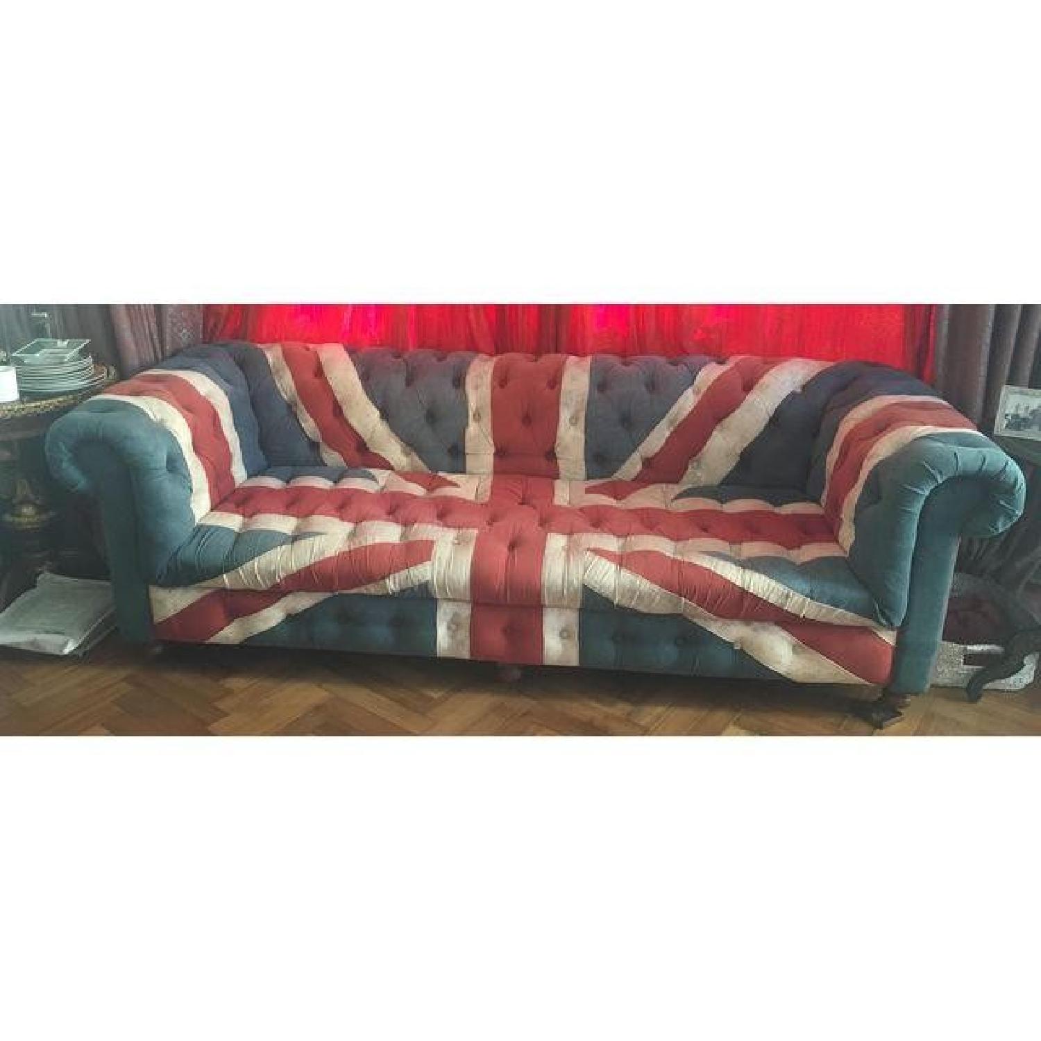 ABC Home & Carpet Timothy Oulton Custom Union Jack Couch - image-1