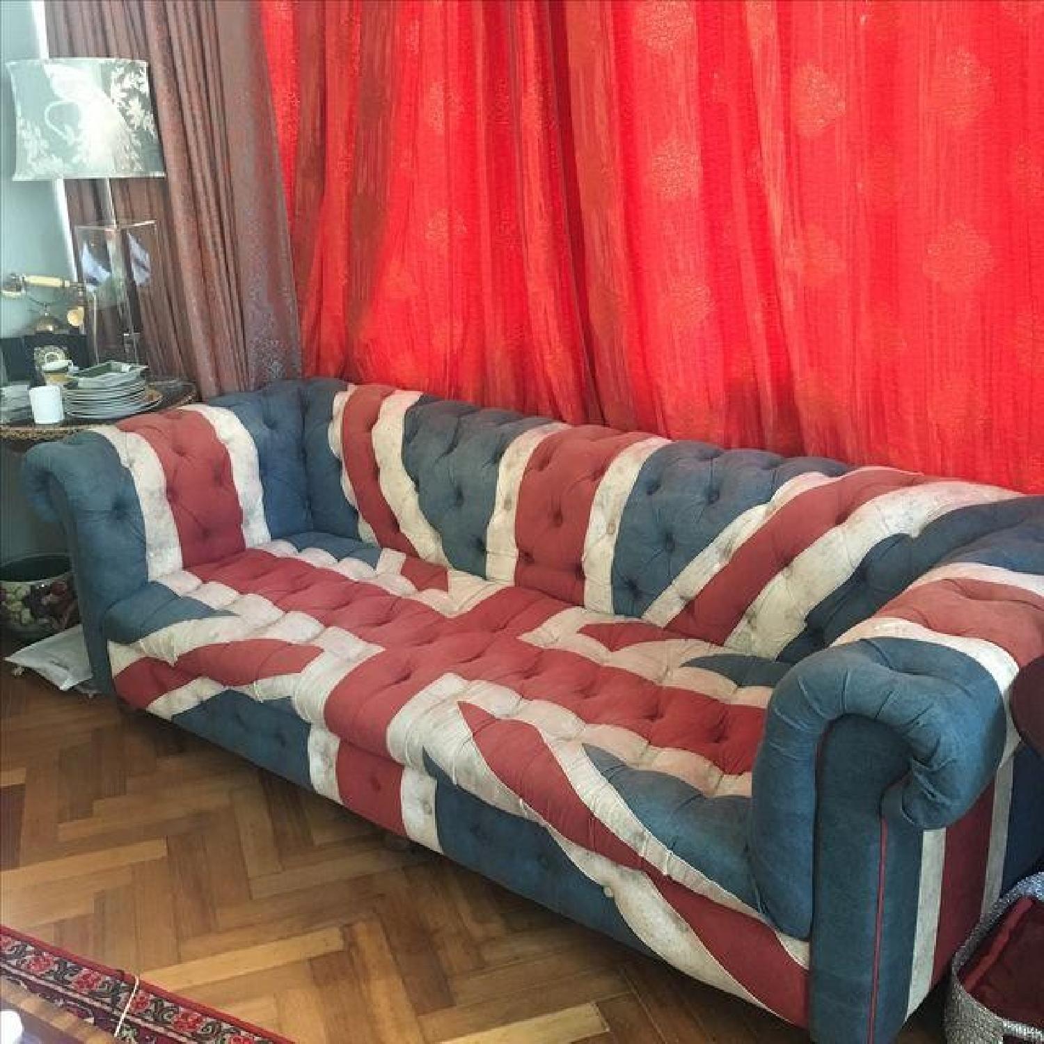 ABC Home & Carpet Timothy Oulton Custom Union Jack Couch - image-2
