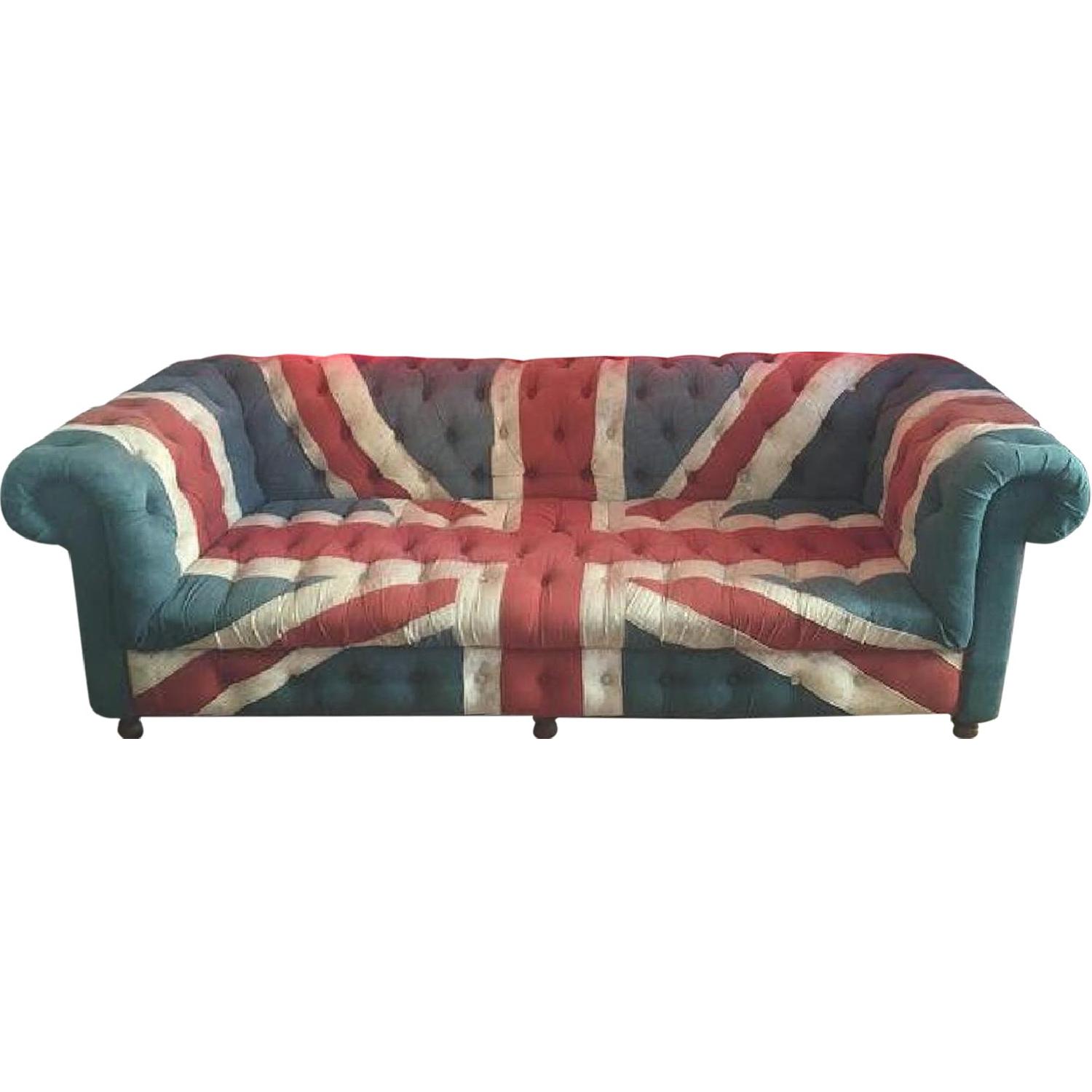 ABC Home & Carpet Timothy Oulton Custom Union Jack Couch - image-0