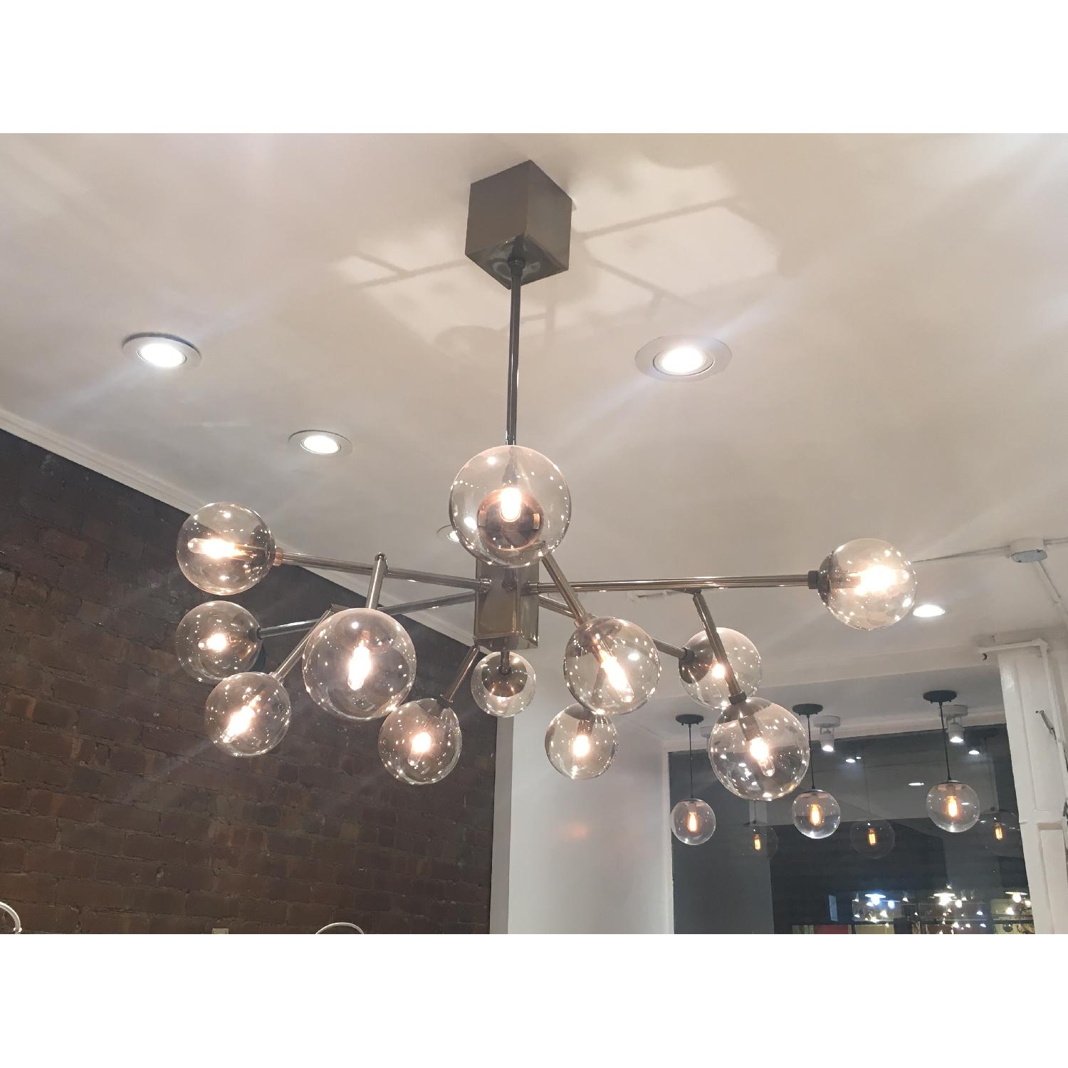 Mitchell Gold + Bob Williams Savoy Chandelier in Warm Vintage Brass - image-2