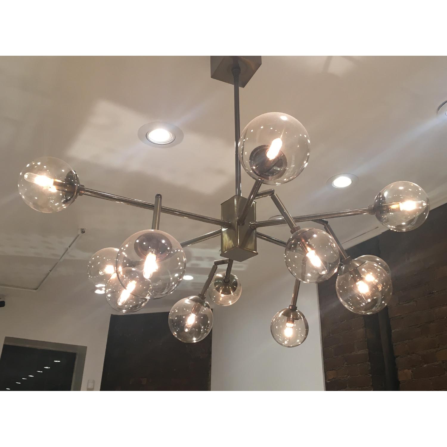 Mitchell Gold + Bob Williams Savoy Chandelier in Warm Vintage Brass - image-3