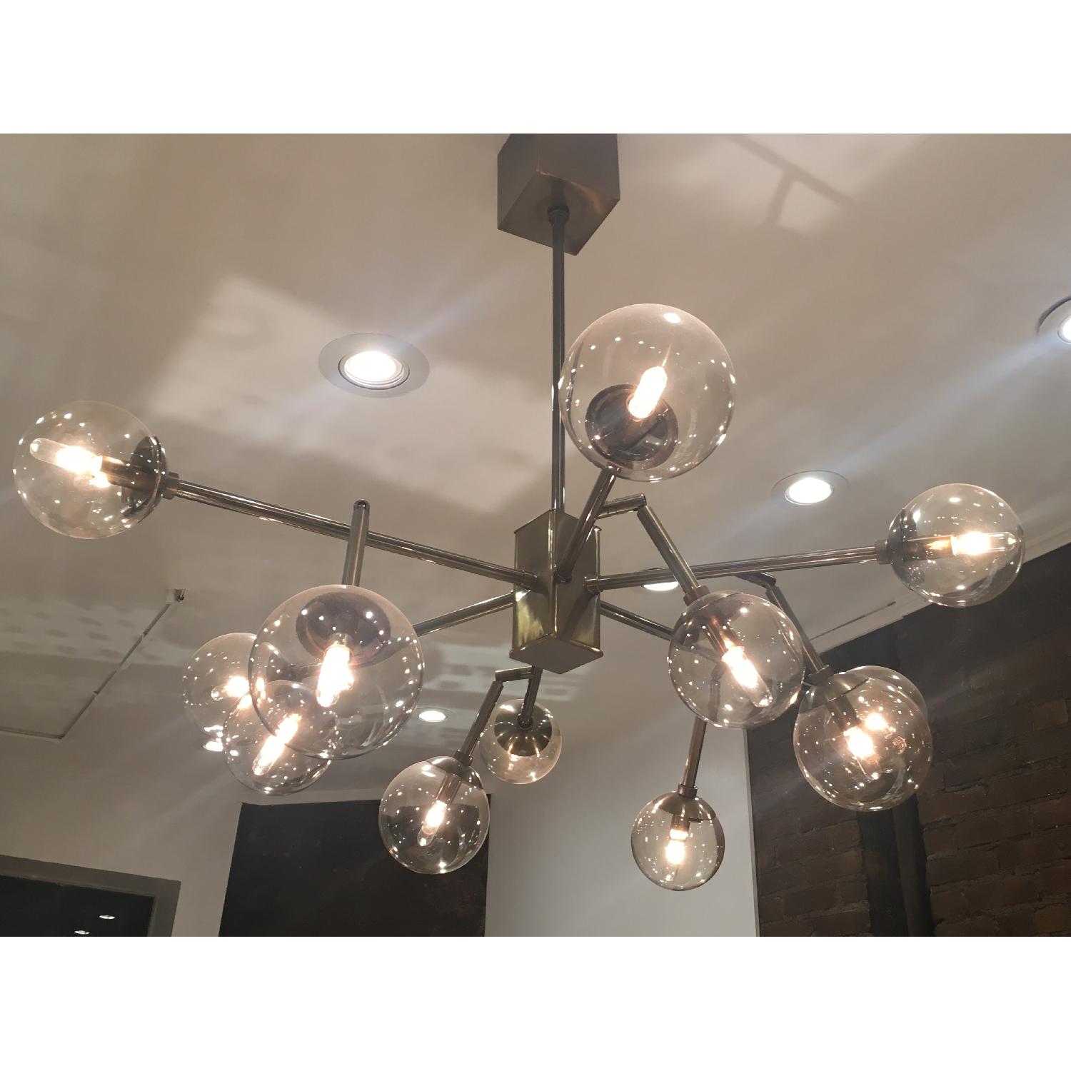 Mitchell Gold + Bob Williams Savoy Chandelier in Warm Vintage Brass - image-4