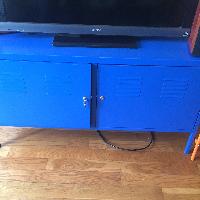 Ikea PS Cabinet in Blue - AptDeco