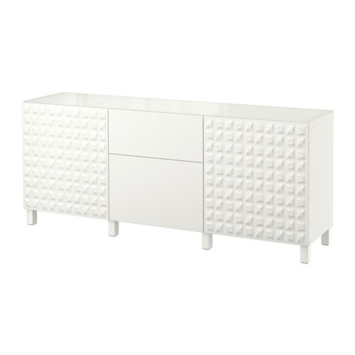 Ikea Besta Storage/Media Console in White - image-5