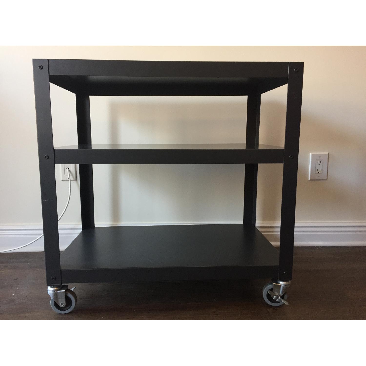 CB2 Go-Cart Carbon Rolling Cart - image-3