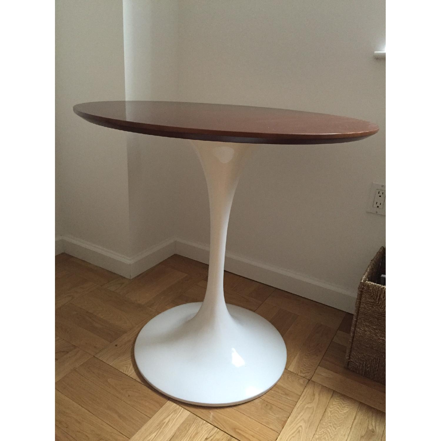 Dot & Bo Walnut Tulip Base Round Dining Table - image-2