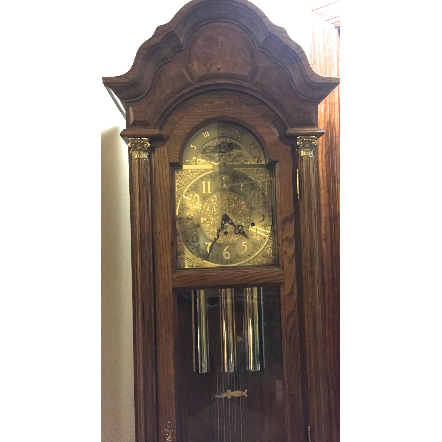 Pearl Grandfather Clock AptDeco