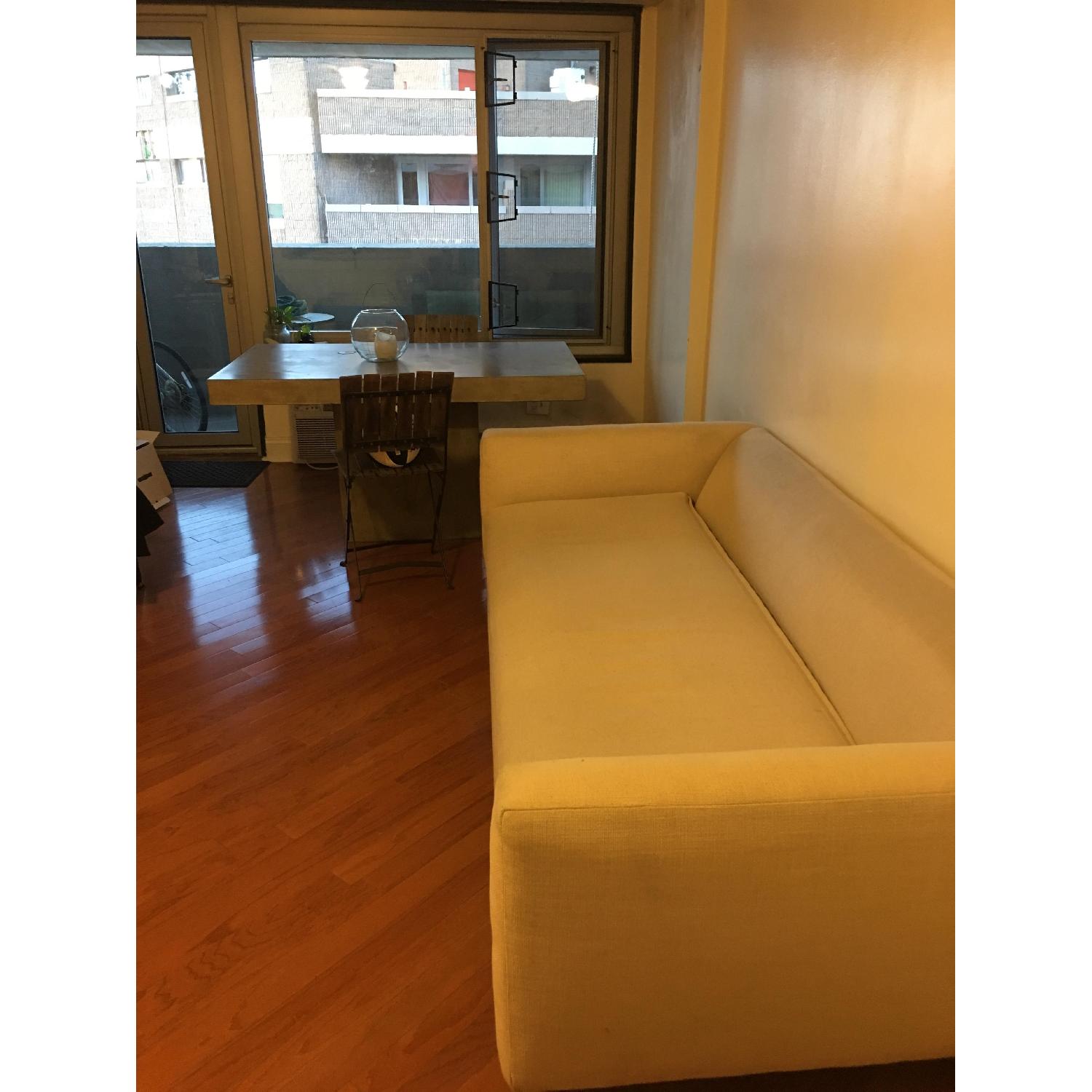 CB2 Cream Movie Sofa - image-4