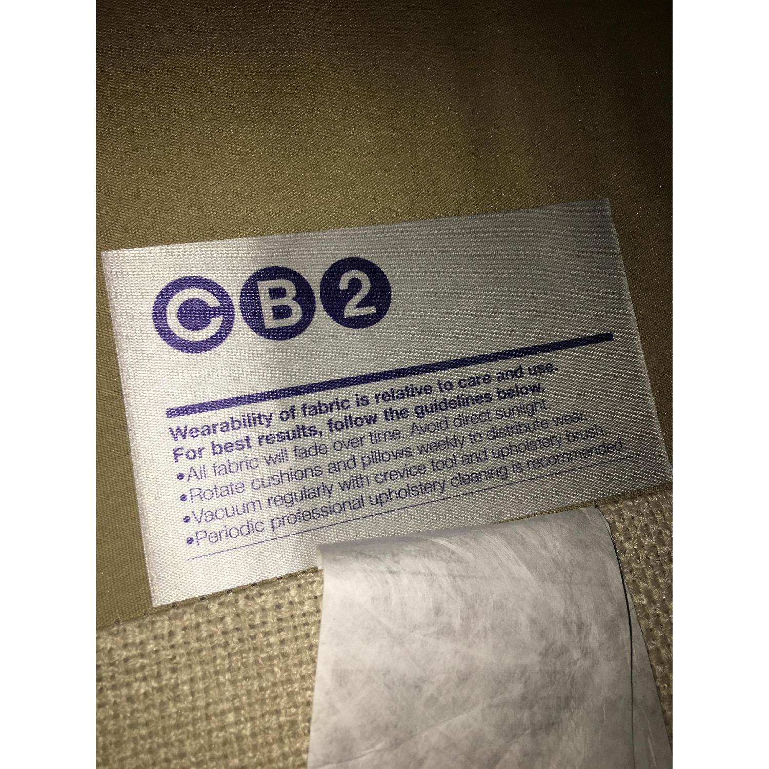 CB2 Cream Movie Sofa - image-7