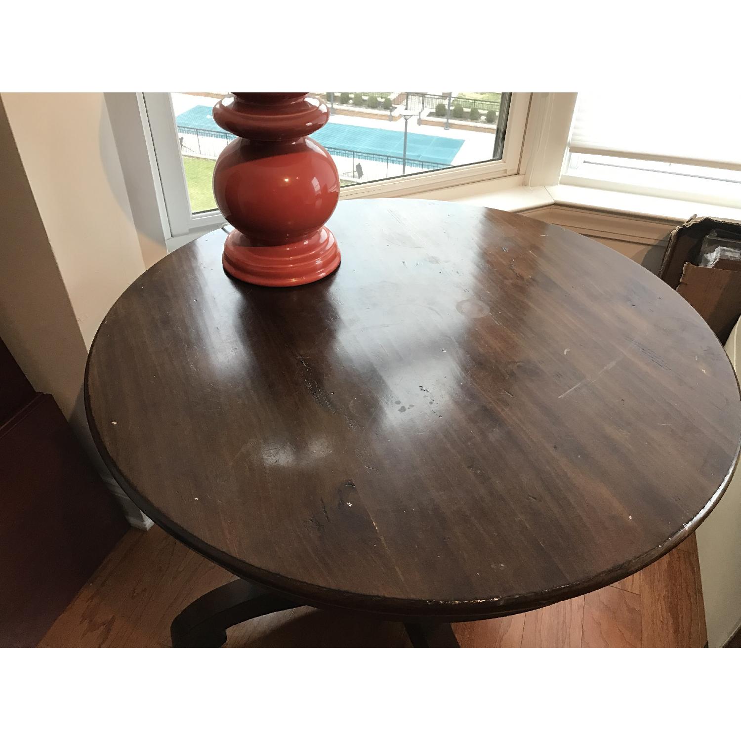 Pottery Barn Round Dining Table - image-3